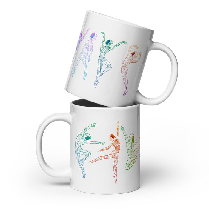 Xnauts White Glossy Mug 20 oz