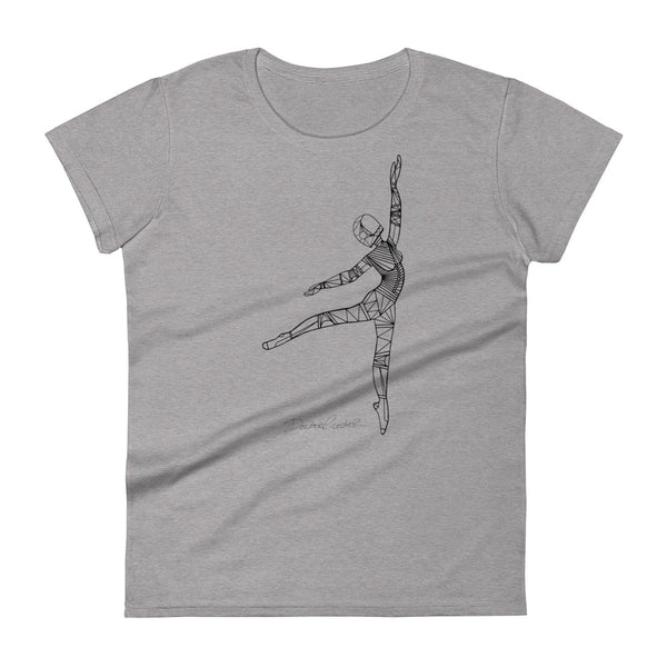 Afrobotica Pointe Women's short sleeve t-shirt