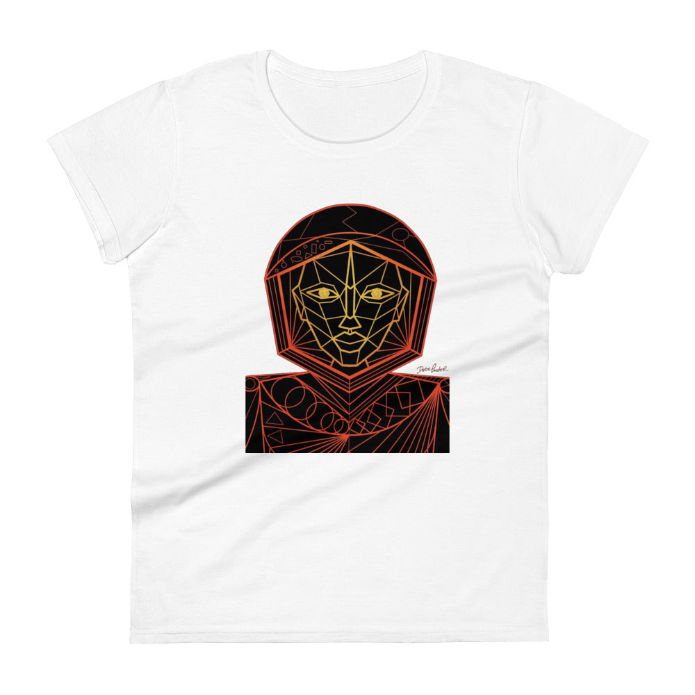 Afrobotica Avatar Red Women's short sleeve t-shirt