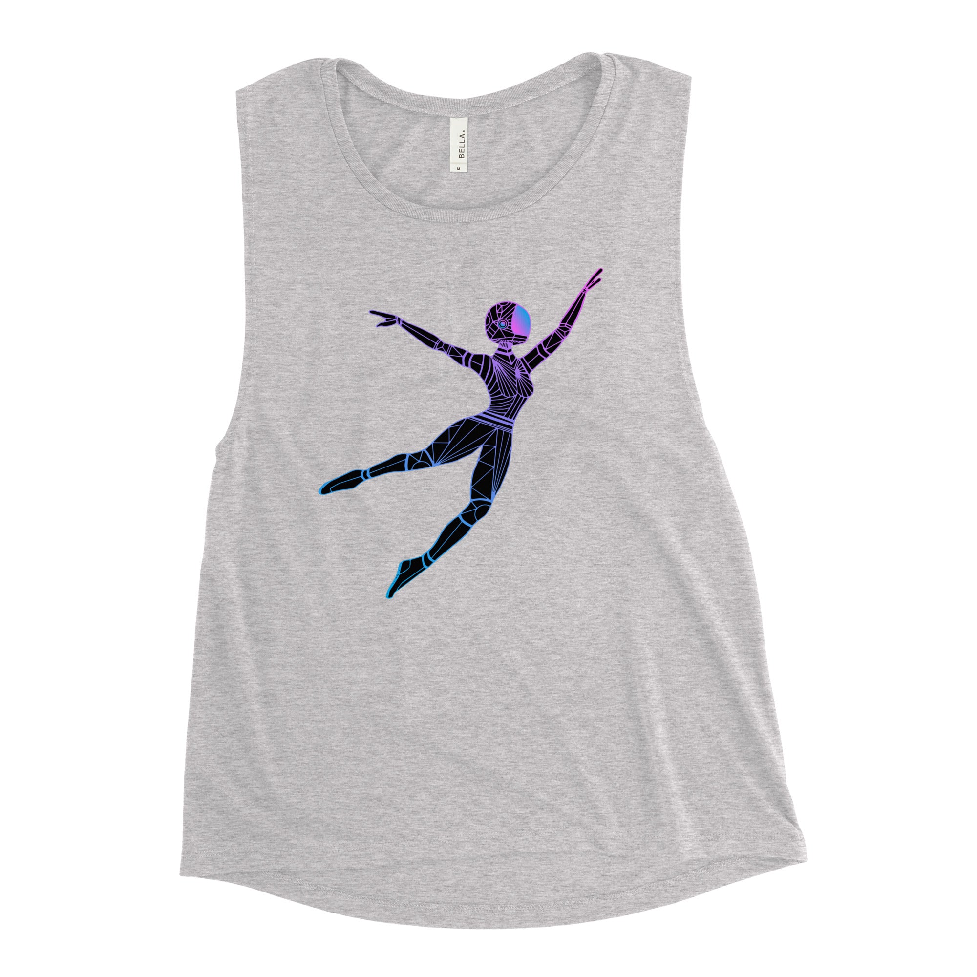 Afrobotica Leap Ladies’ Muscle Tank