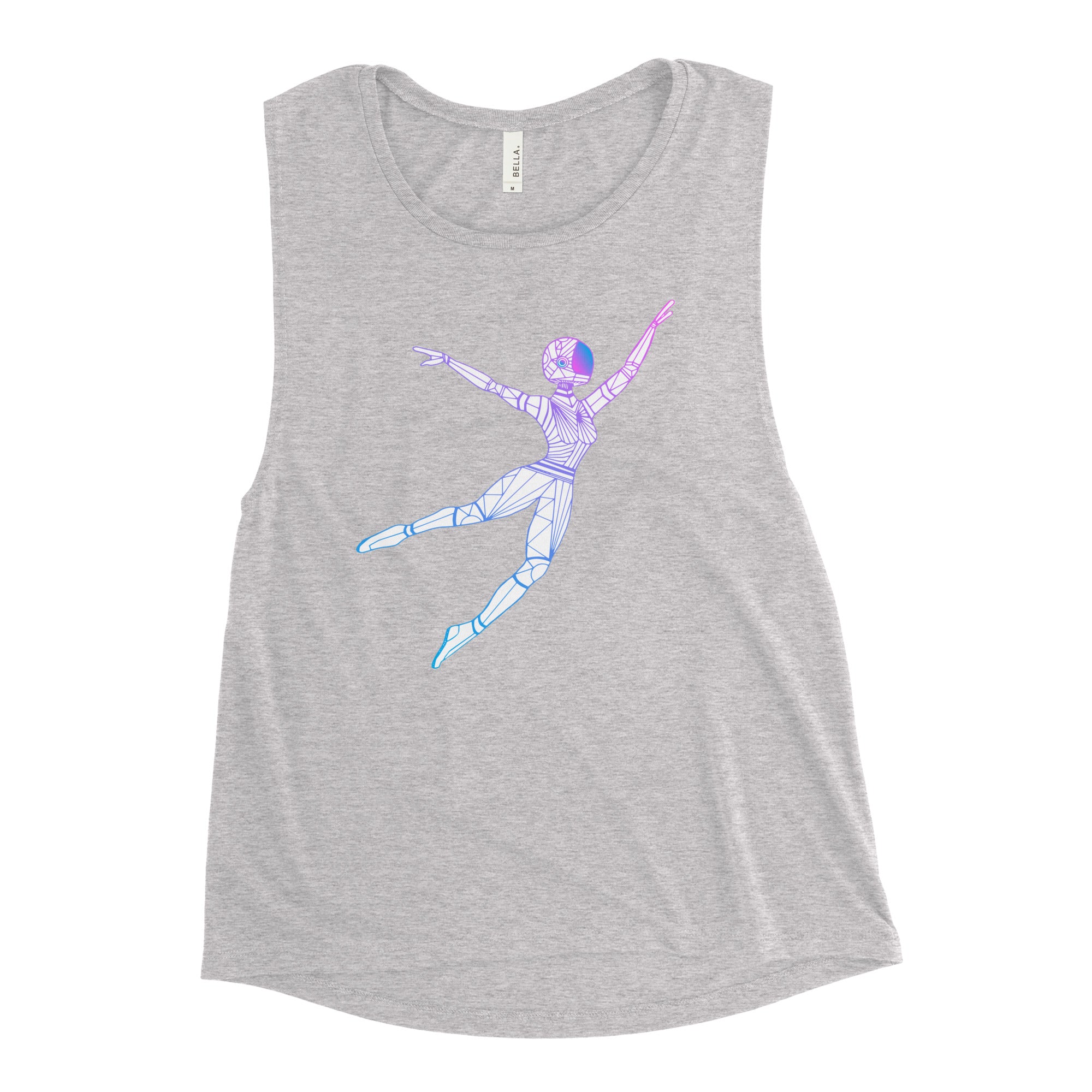 Afrobotica Leap Ladies’ Muscle Tank