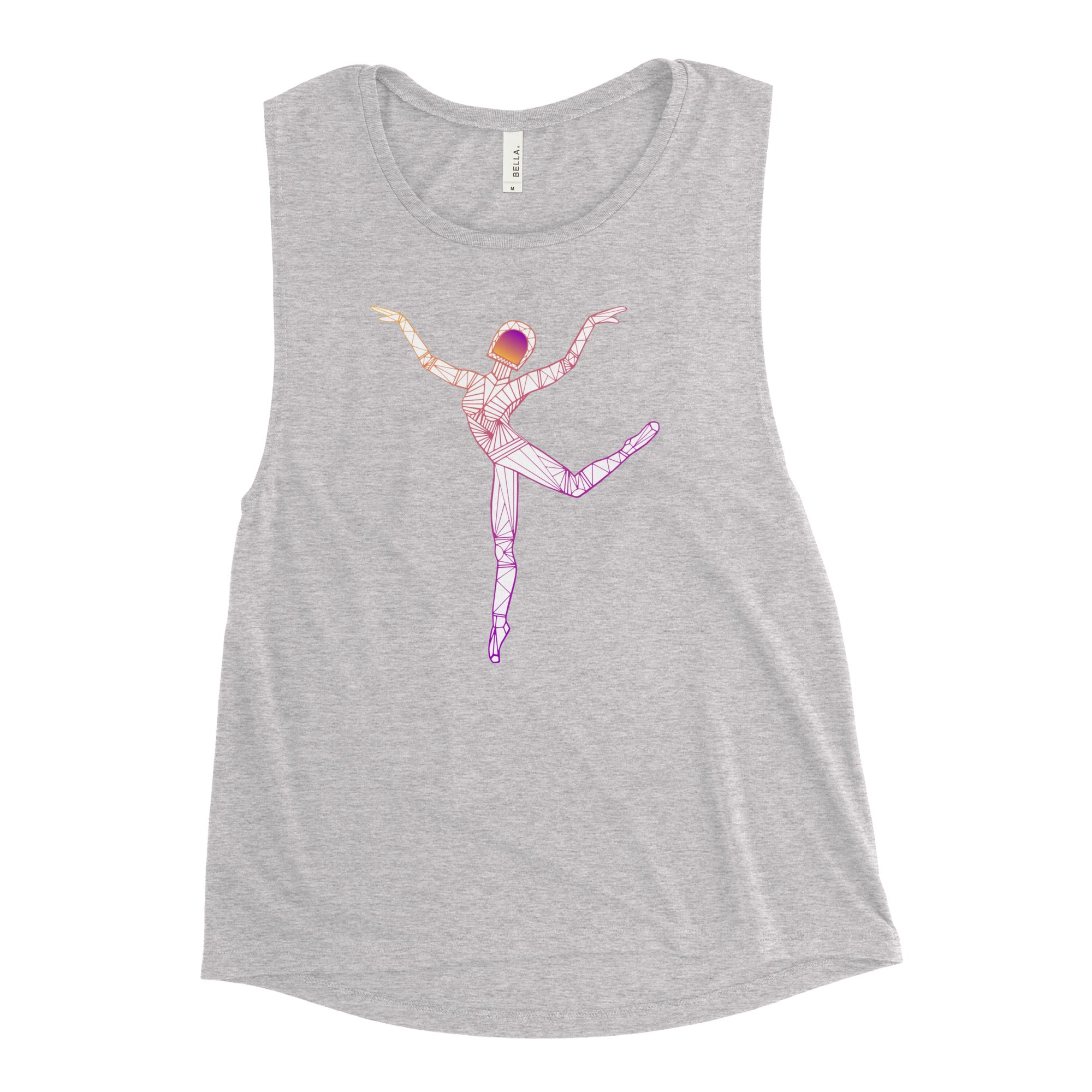 Afrobotica Rings Ladies’ Muscle Tank
