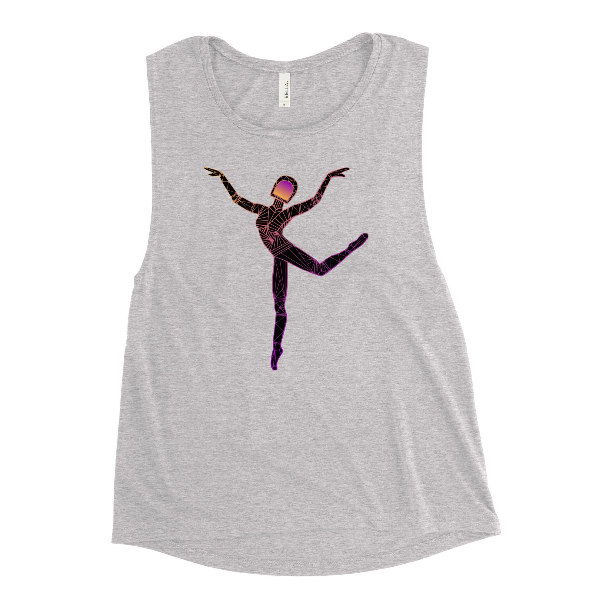 Afrobotica Rings Ladies’ Muscle Tank