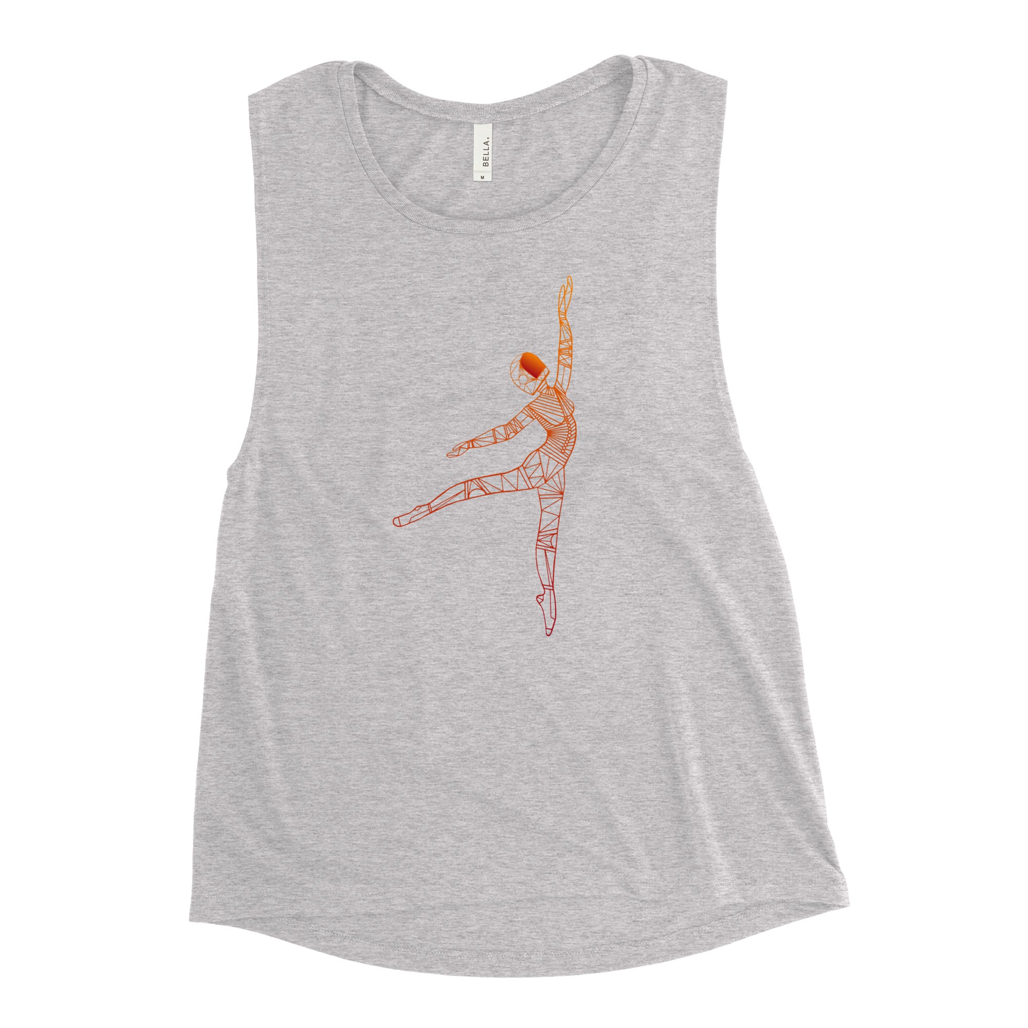 Afrobotica Pointe Constellation Ladies’ Muscle Tank