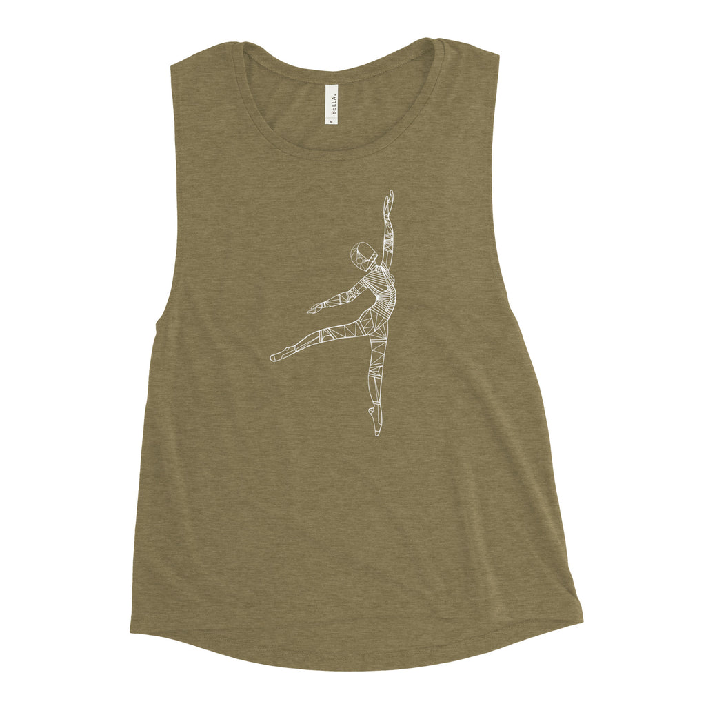 Afrobotica™ Pointe Ladies’ Muscle Tank