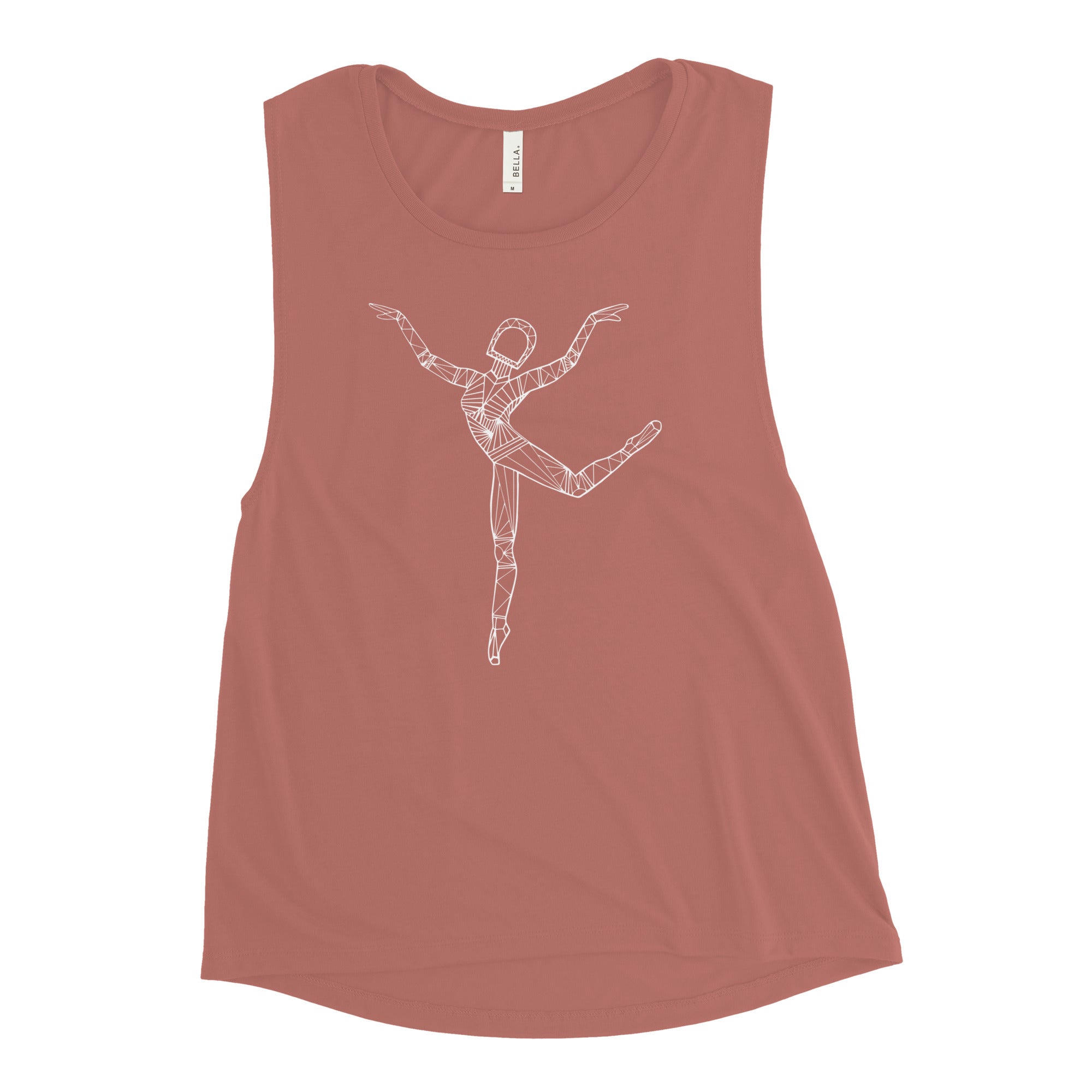 Afrobotica Rings Ladies’ Muscle Tank