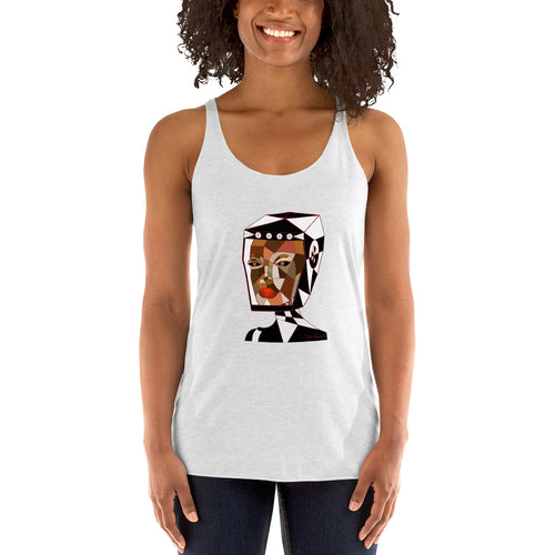 Afrobotica Bella Earth Women's Racerback Tank