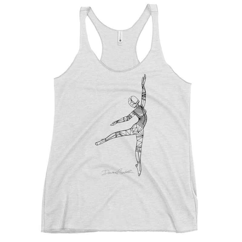 Afrobotica™  Pointe Women's Racerback Tank