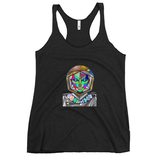 Afrobotica Avatar Multi Women's Racerback Tank