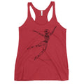 Afrobotica Leap Women's Racerback Tank