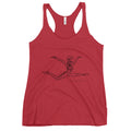 Afrobotica Ciseaux Women's Racerback Tank