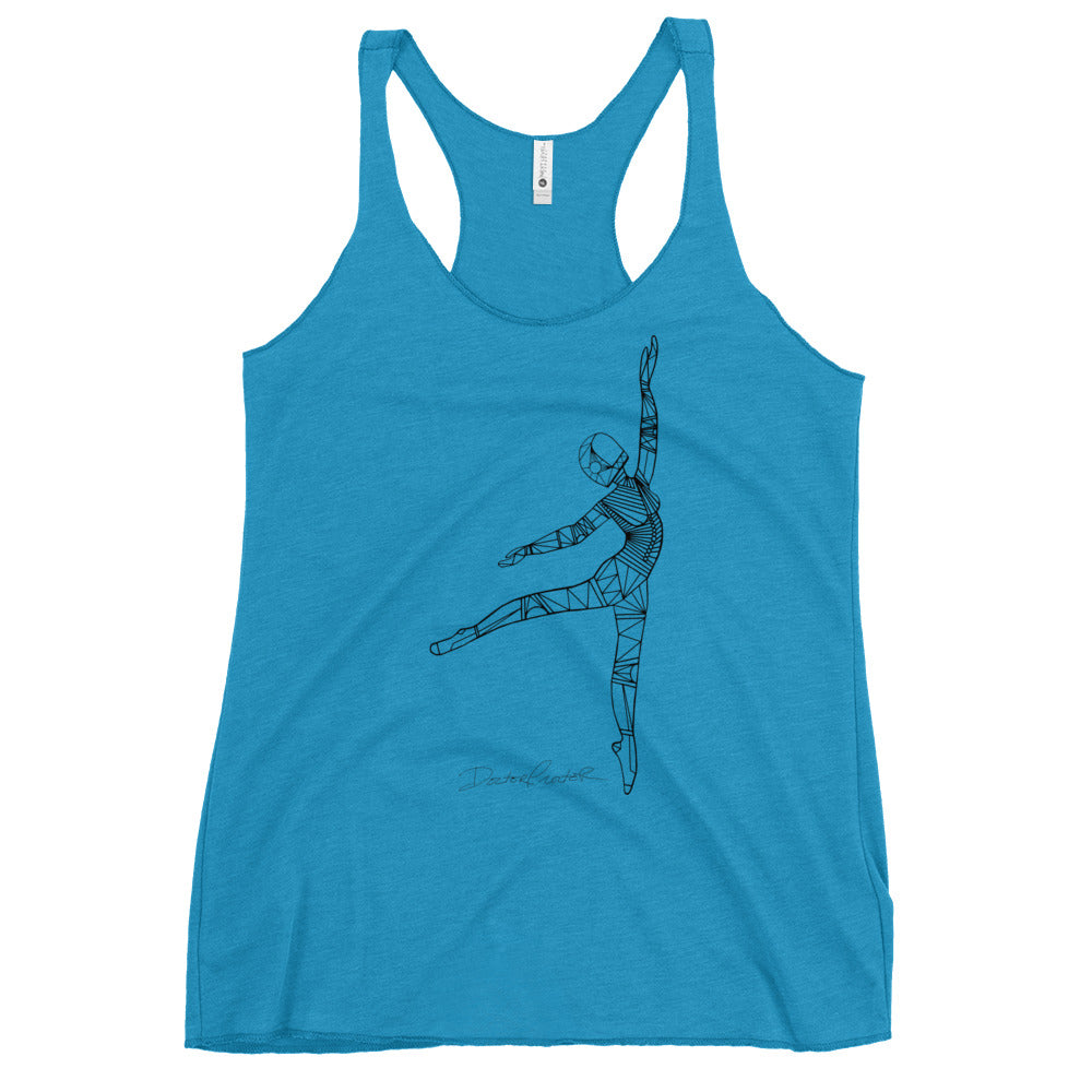 Afrobotica™  Pointe Women's Racerback Tank