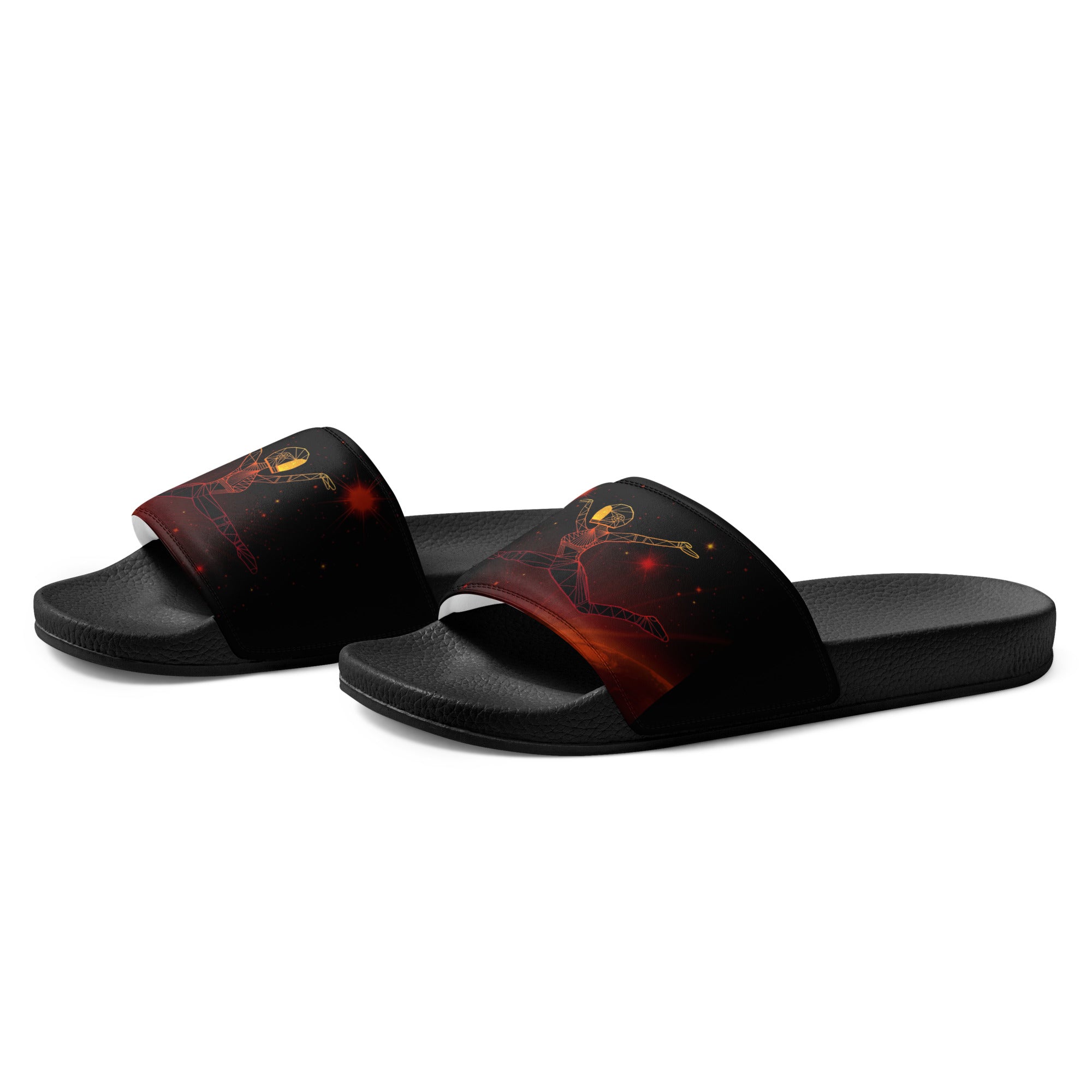 Afrobotica Ciseaux Red Women's slides