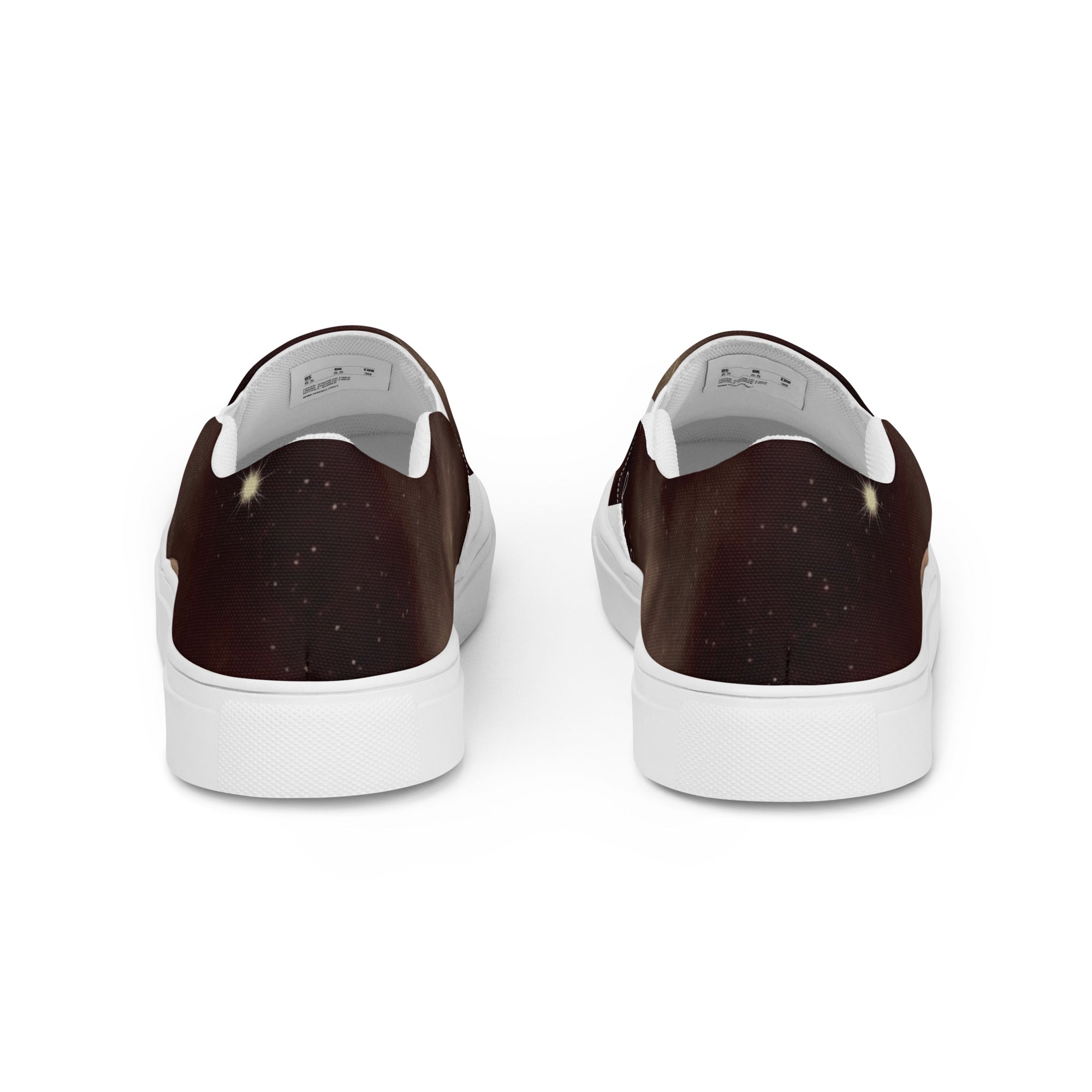 Afrobotica Leap into the Moon Women’s slip-on canvas shoes