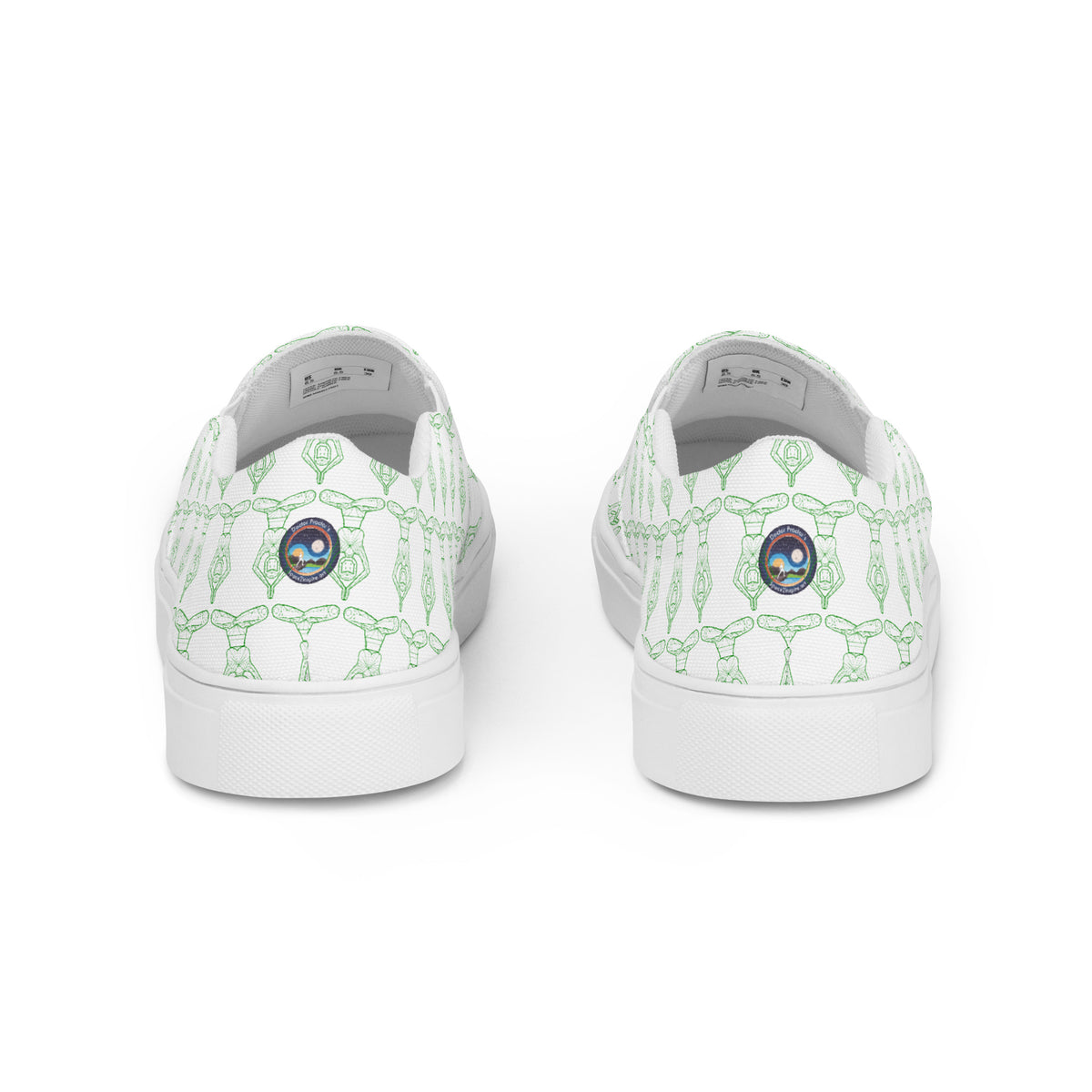 LuckyNaut Women’s slip-on canvas shoes