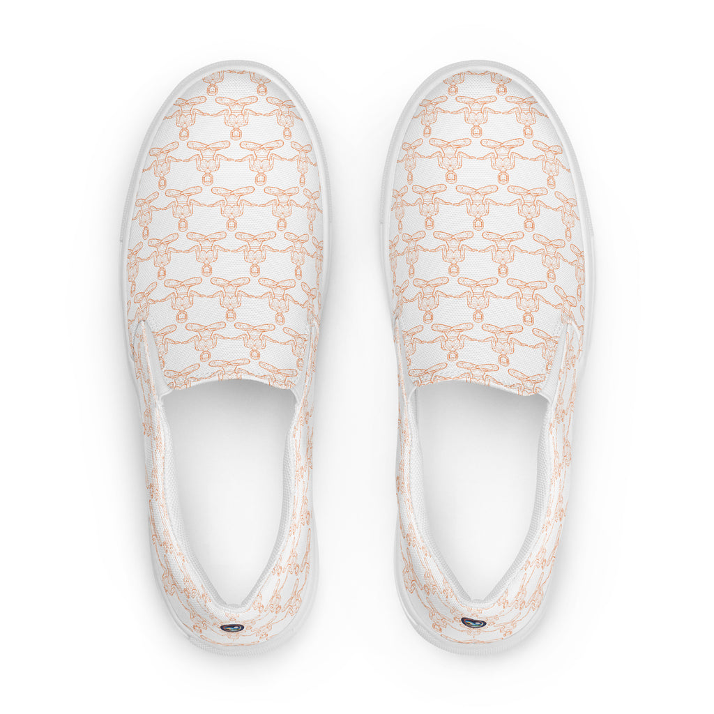 AffirmationNaut Women’s slip-on canvas shoes
