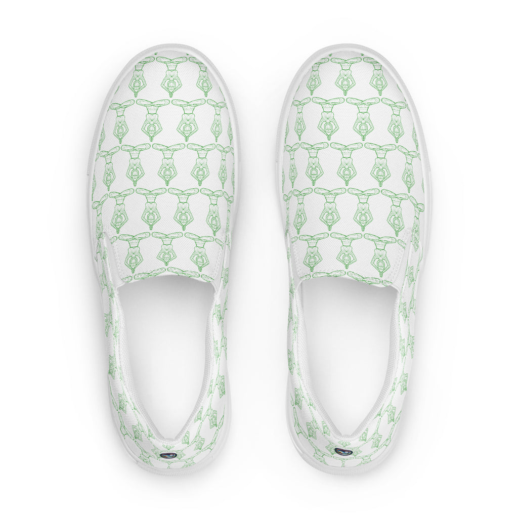 LuckyNaut Women’s slip-on canvas shoes