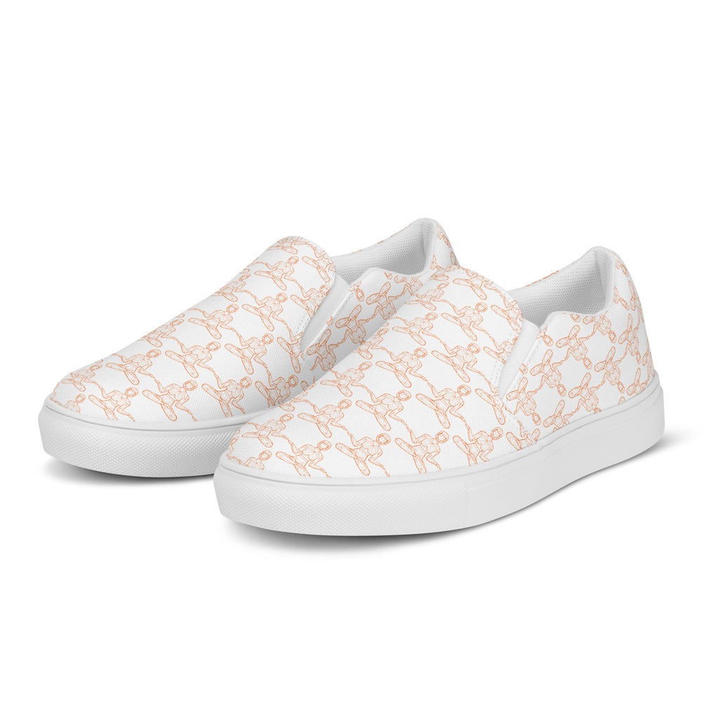 AffirmationNaut Women’s slip-on canvas shoes