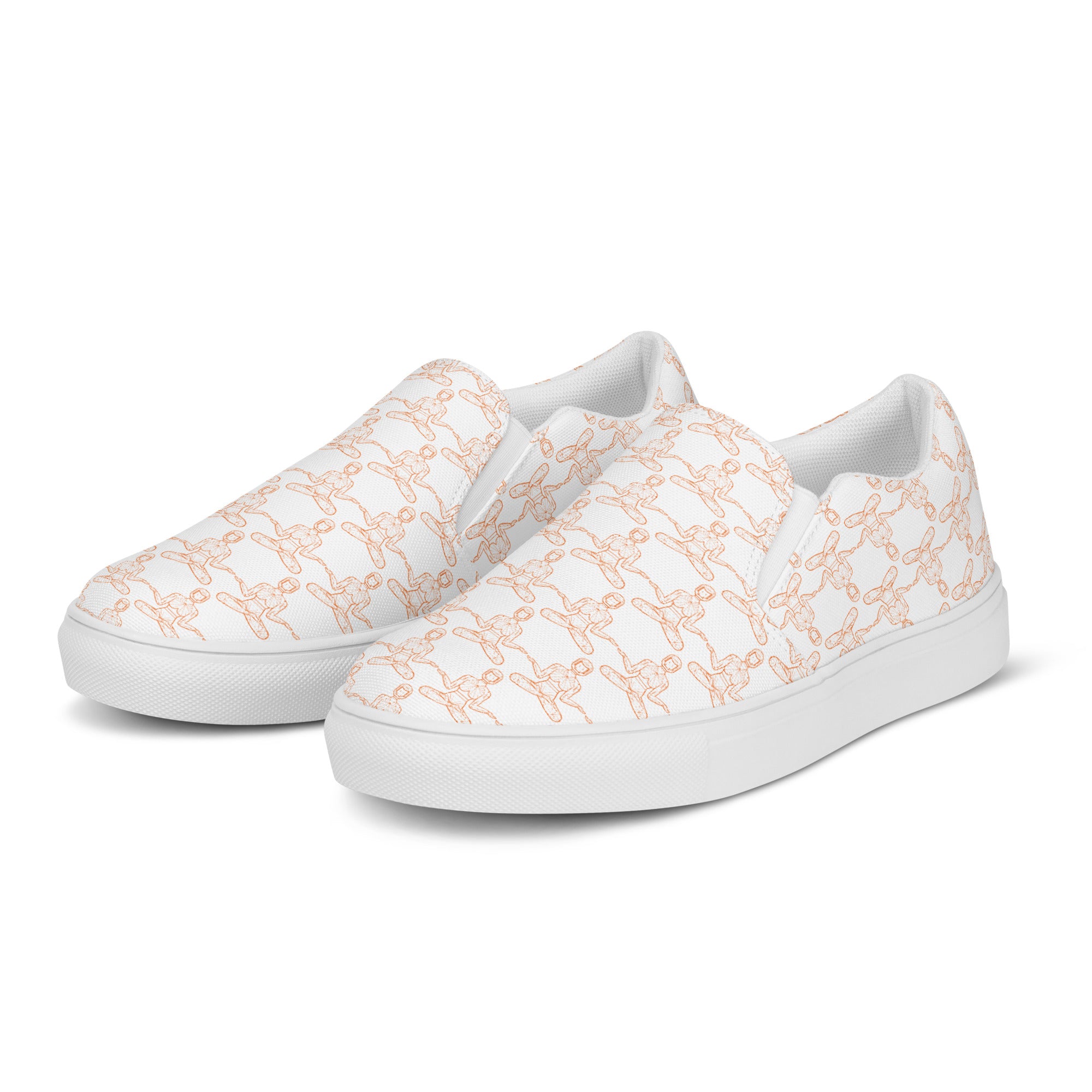 AffirmationNaut Women’s slip-on canvas shoes