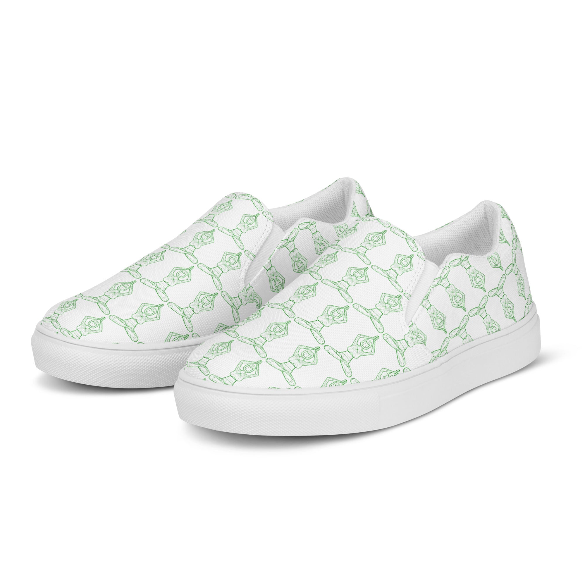 LuckyNaut Women’s slip-on canvas shoes