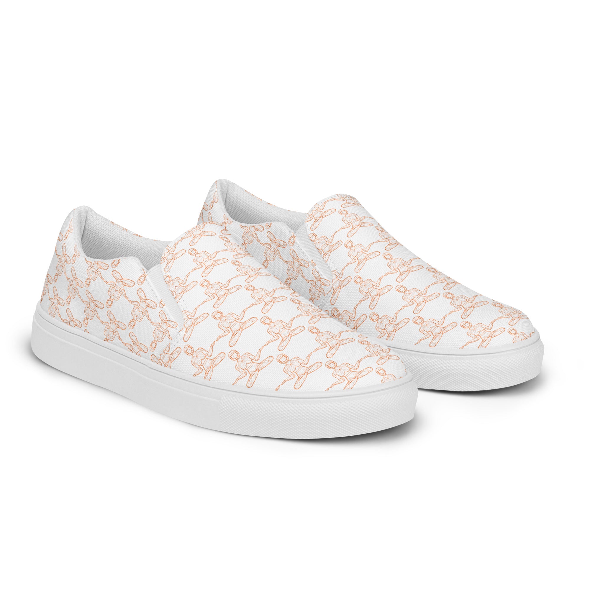 AffirmationNaut Women’s slip-on canvas shoes
