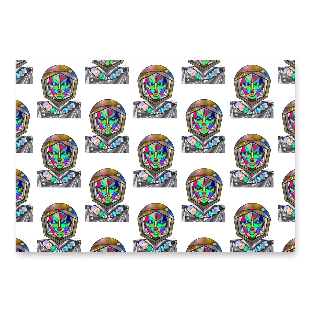 Afrobotica Avatar Multi Wrapping paper sheets