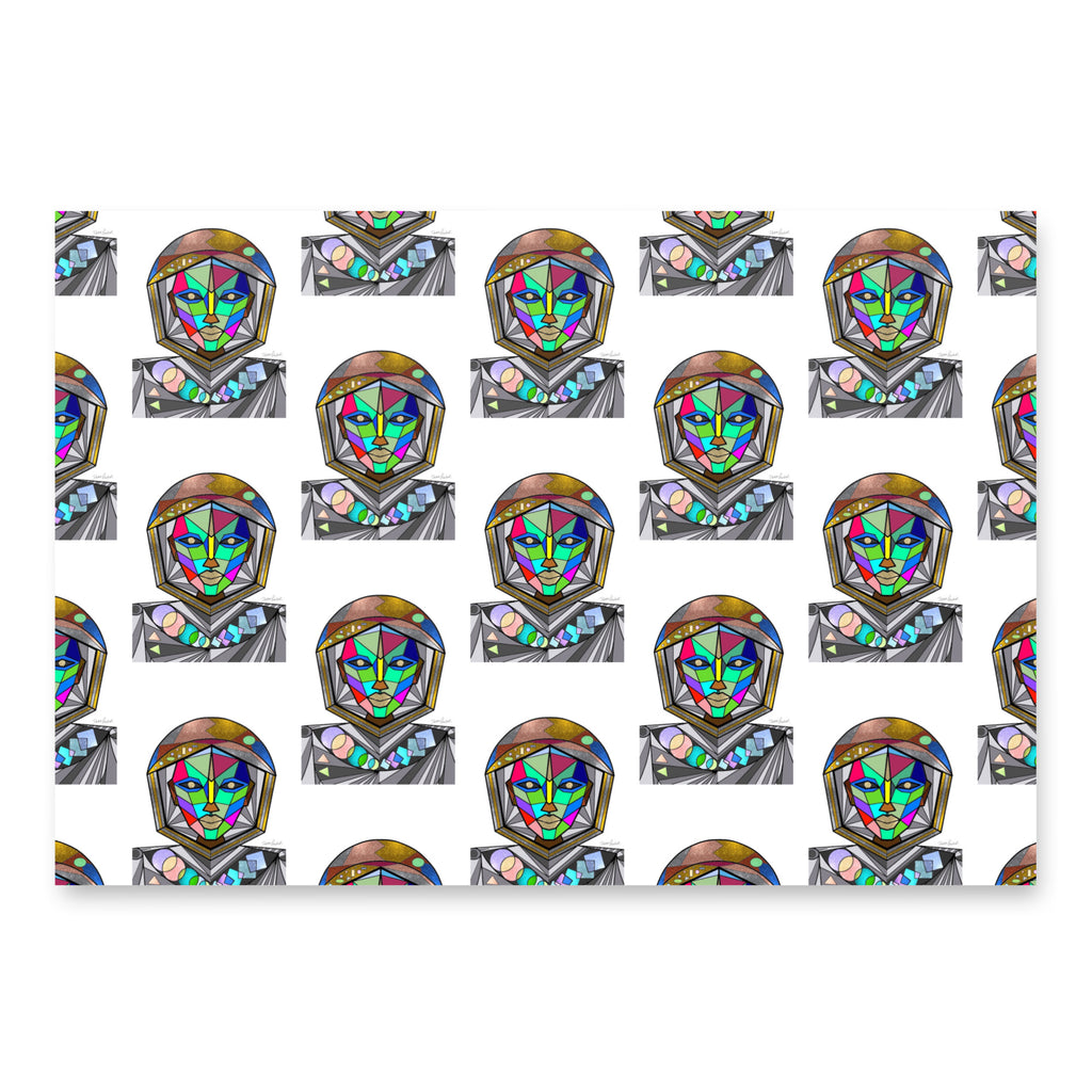 Afrobotica Avatar Multi Wrapping paper sheets