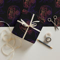 Afrobotica Native Neon Wrapping paper sheets