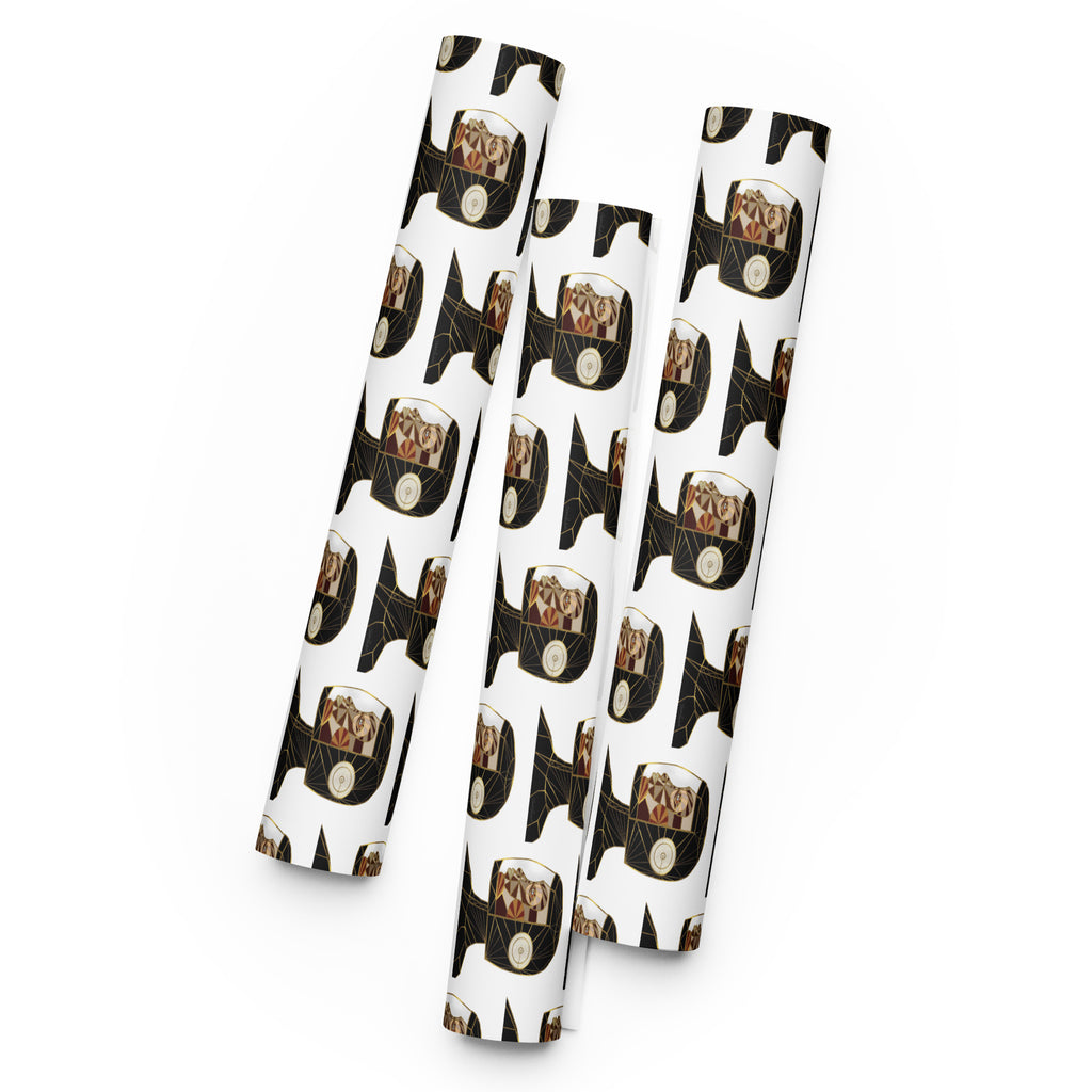 Afrobotica Native Earth Wrapping paper sheets