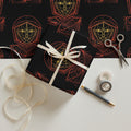 Afrobotica Avatar Red Wrapping paper sheets