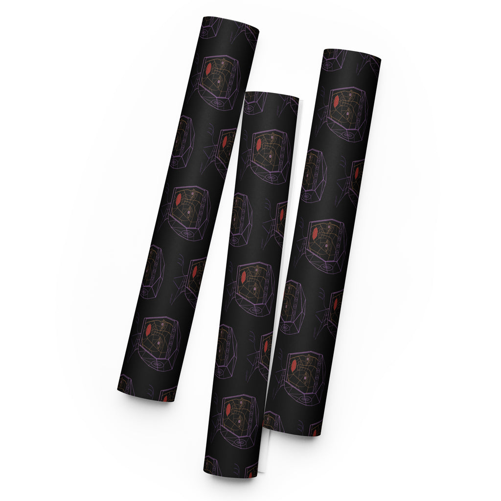 Afrobotica Bella Neon Wrapping paper sheets