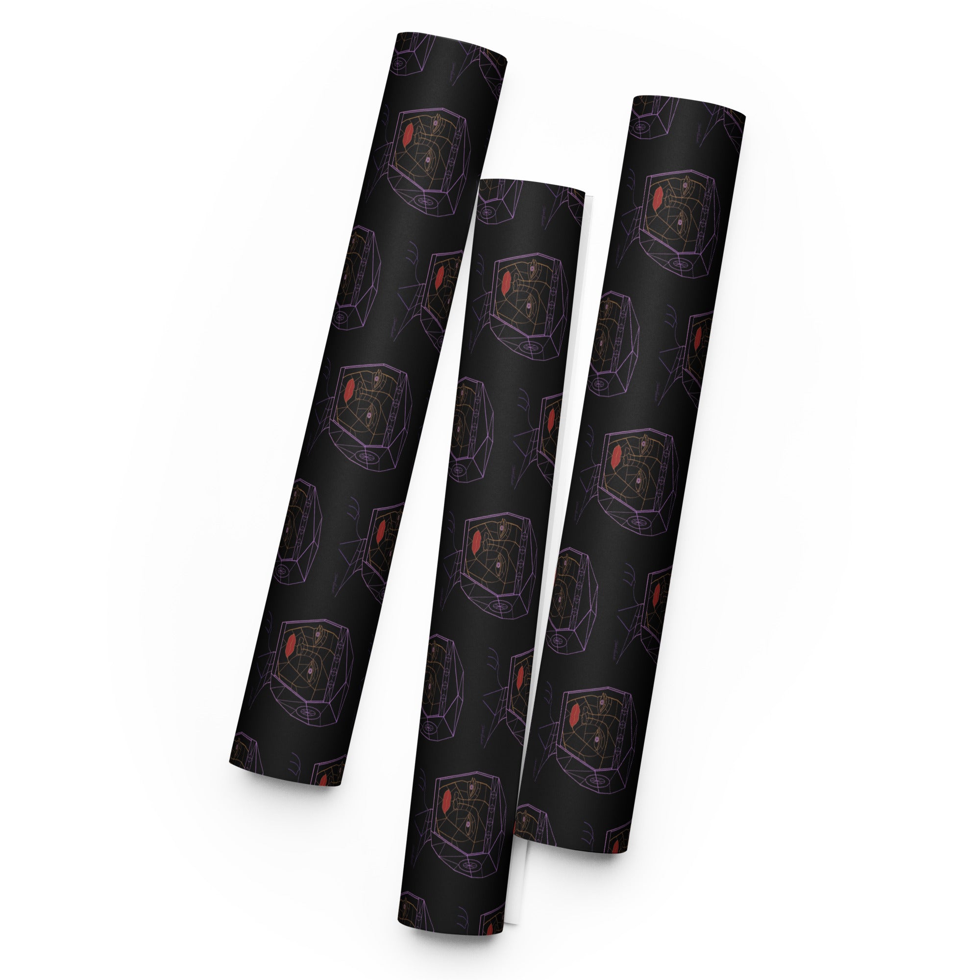 Afrobotica Bella Neon Wrapping paper sheets