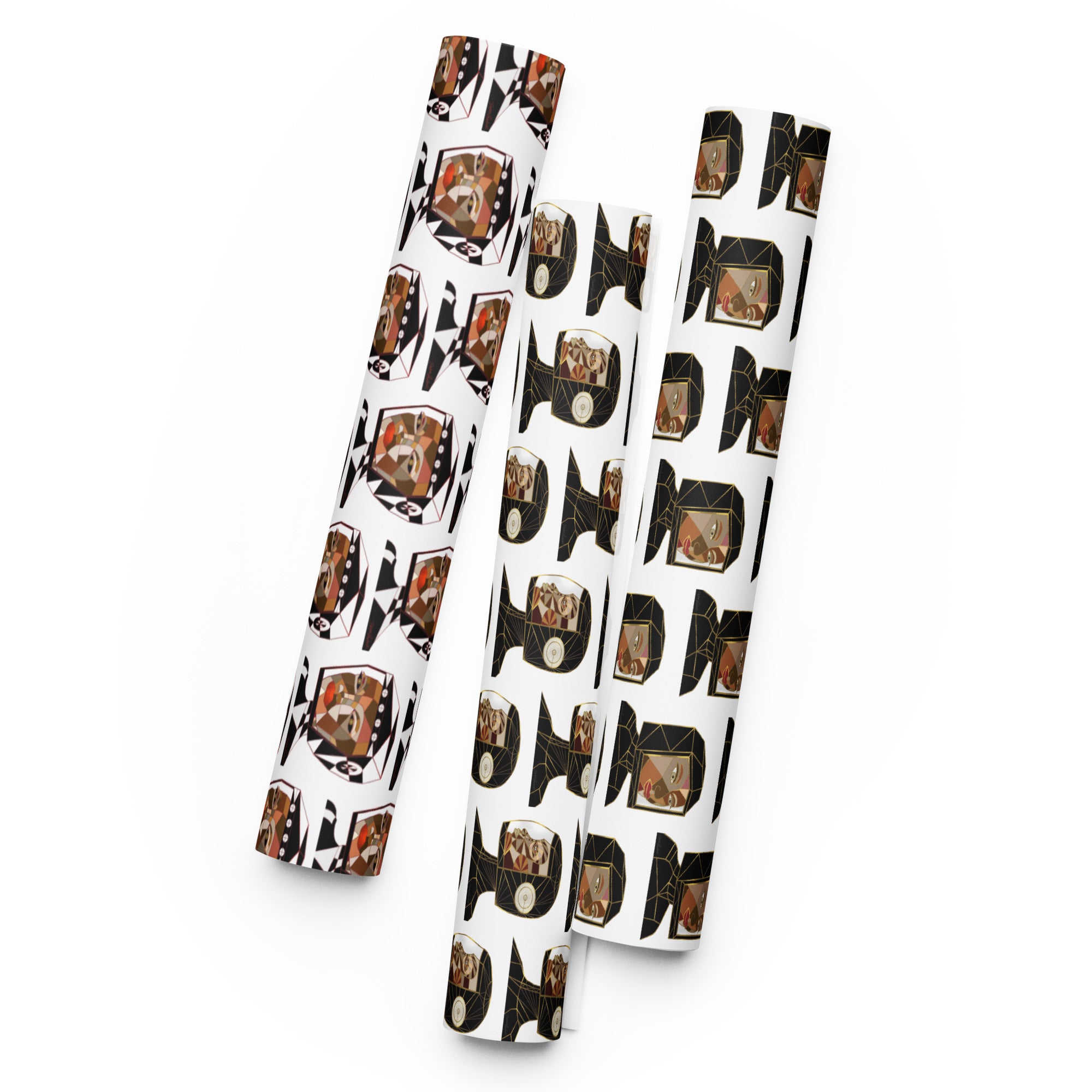 Afrobotica Earth Wrapping paper sheets