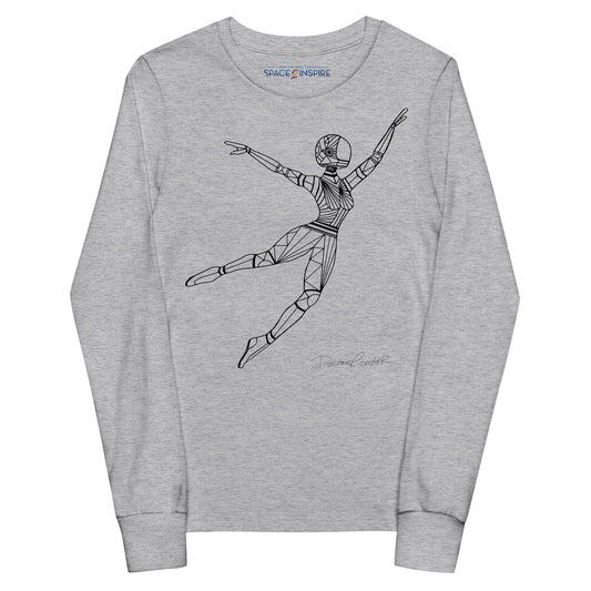 Afrobotica Leap Youth long sleeve tee