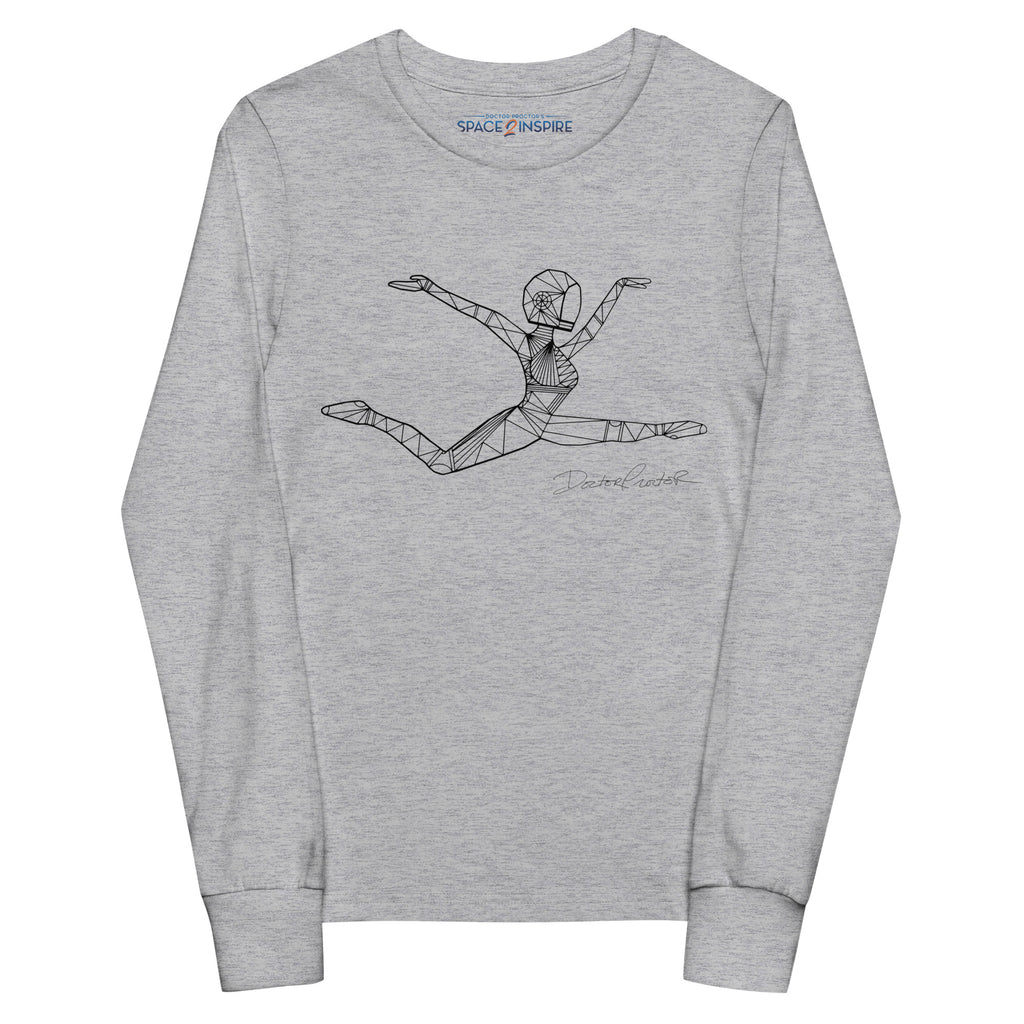 Afrobotica Ciseaux Youth long sleeve tee