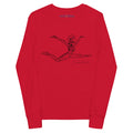 Afrobotica Ciseaux Youth long sleeve tee