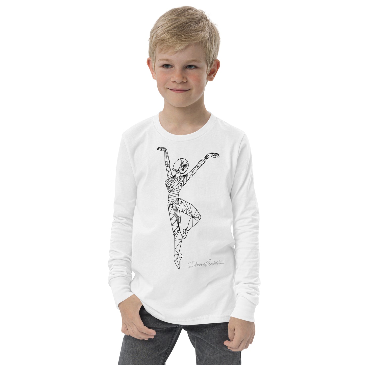 Afrobotica Releve Youth long sleeve tee