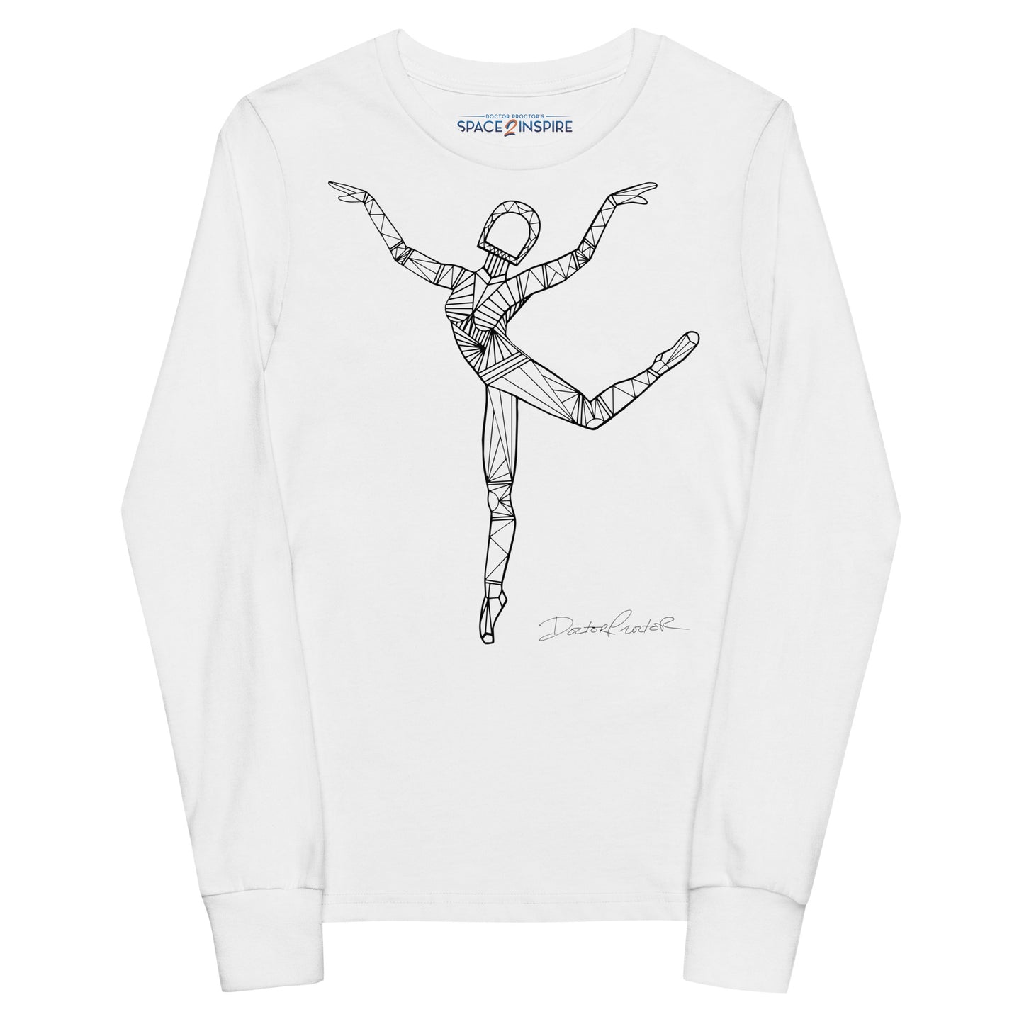 Afrobotica Rings Youth long sleeve tee