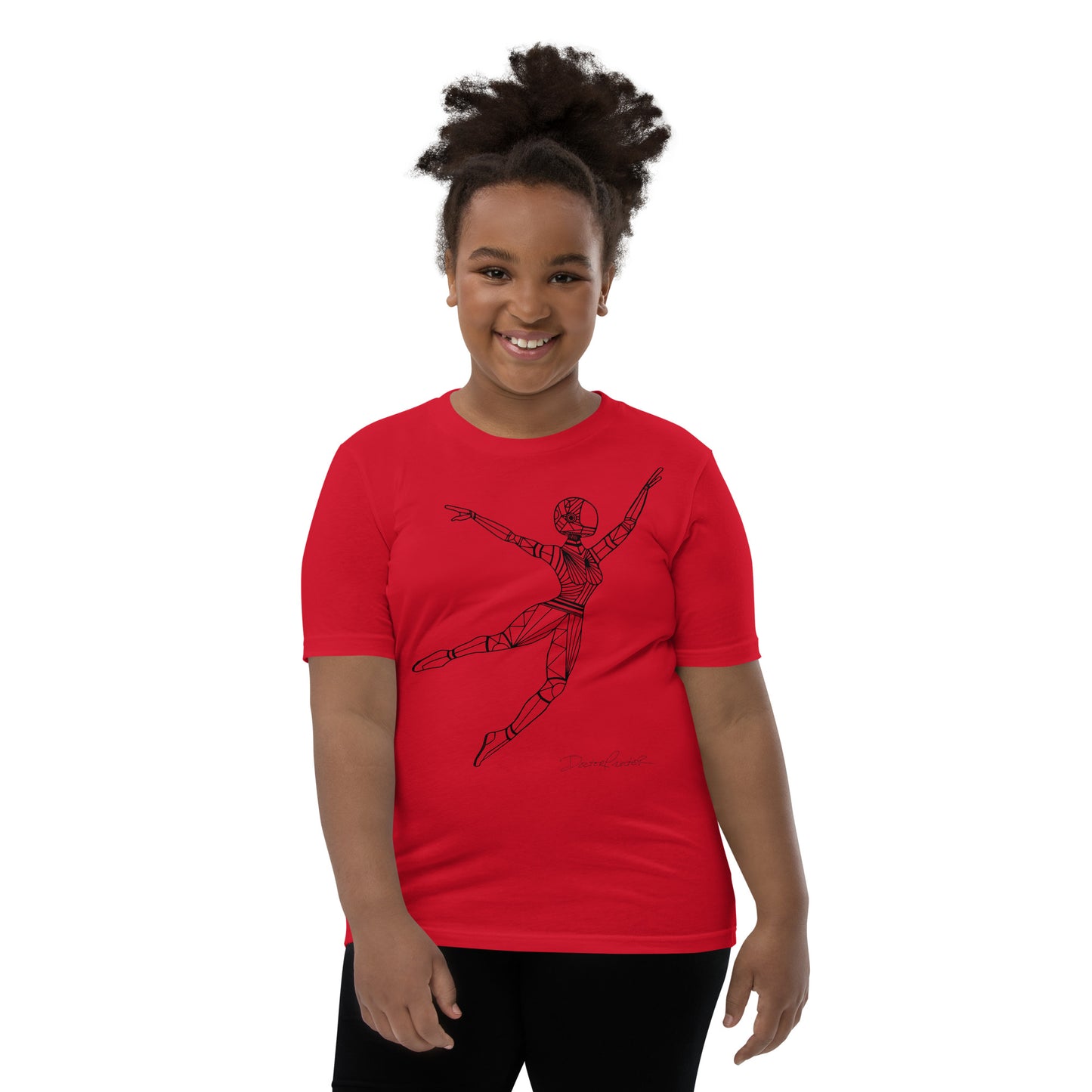 Afrobotica Leap Youth Short Sleeve T-Shirt