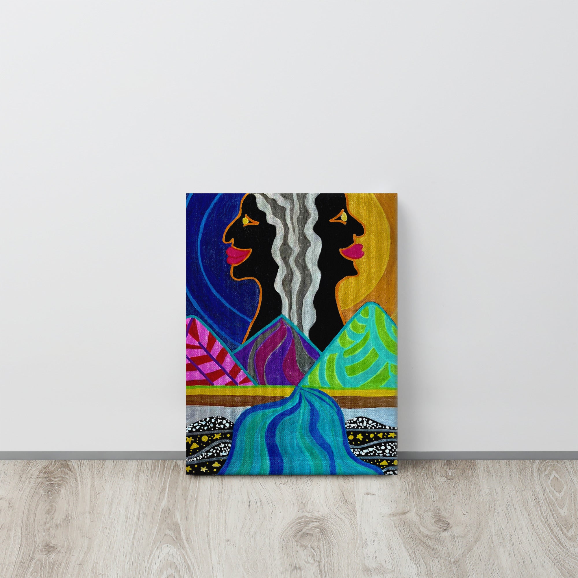 AfroGaia Night Light Canvas (12 x 16)