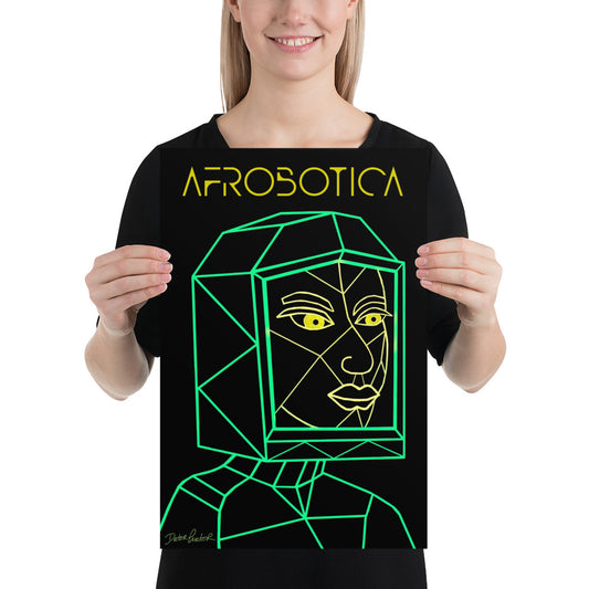 Afrobotica Avatar Neon Poster (12 x 18)