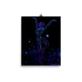 Afrobotica Releve Blue Poster (8 x 10)