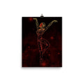Afrobotica Releve Red Poster (8 x 10)