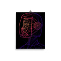 Afrobotica Native Neon Poster (8 x 10)