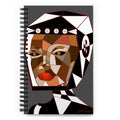 Afrobotica Bella Earth Spiral notebook