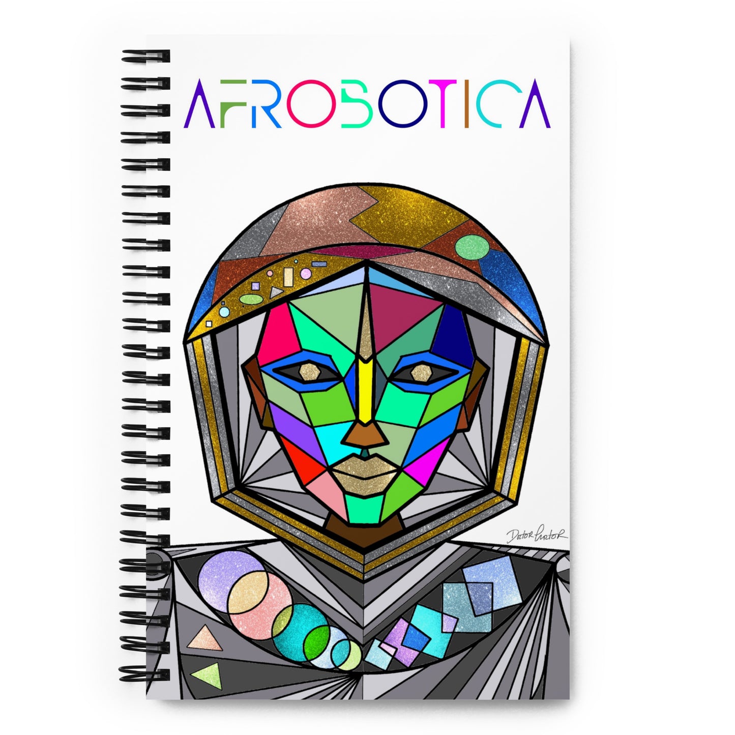 Afrobotica Avatar Multi Spiral notebook