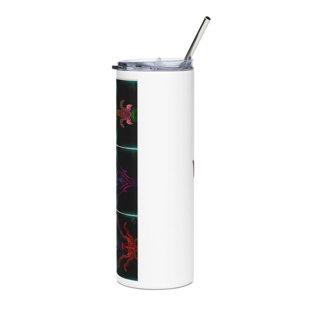 Turtle, Dolphin, Octopus Stainless steel tumbler