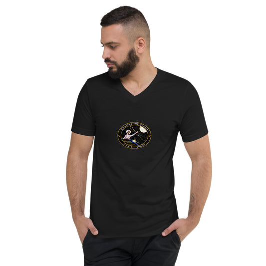 A J.E.D.I. Space Unisex Short Sleeve V-Neck T-Shirt