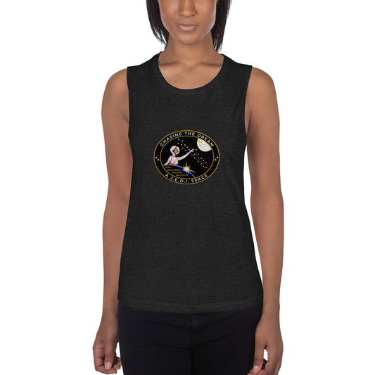 A J.E.D.I. Space Ladies’ Muscle Tank