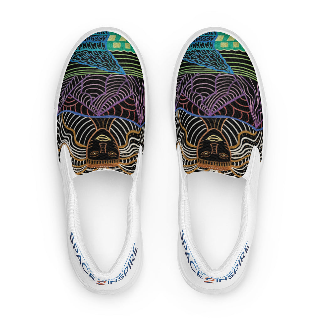 AfroGaia Rising Women’s slip-on canvas shoes